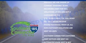 Southern Connector scam alert