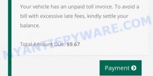 Tollsbymailnyinvoice.com Text Scam