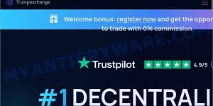 Trumpexchange.com crypto scam